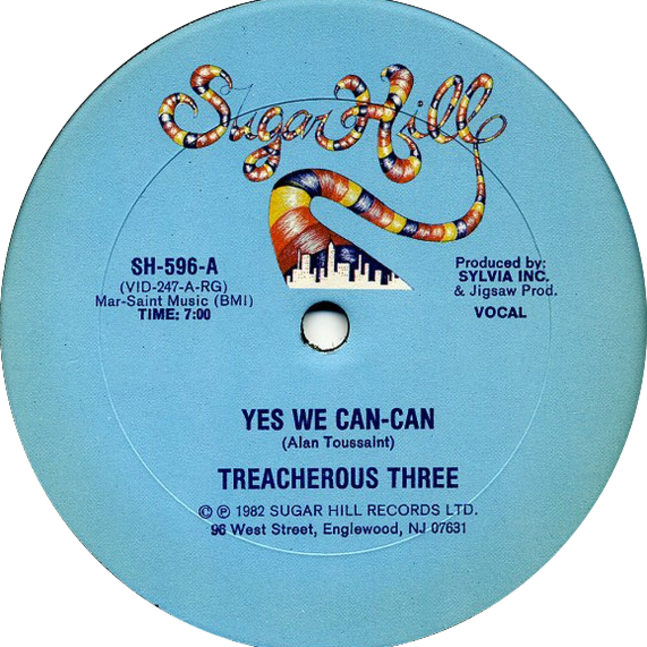 Treacherous Three - Yes We Can-Can